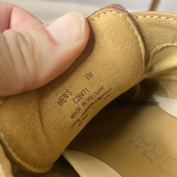 Cole Haan OriginalGrand Shoes Mens Size 9 Brown Leather Wingtip Oxford C26471 - Picture 10 of 11